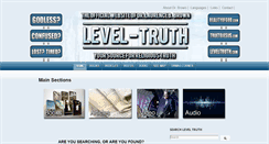 Desktop Screenshot of leveltruth.org